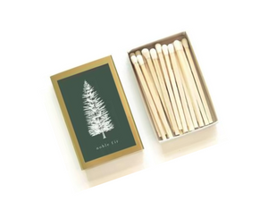Decorative Botanical Match Box - Noble Fir